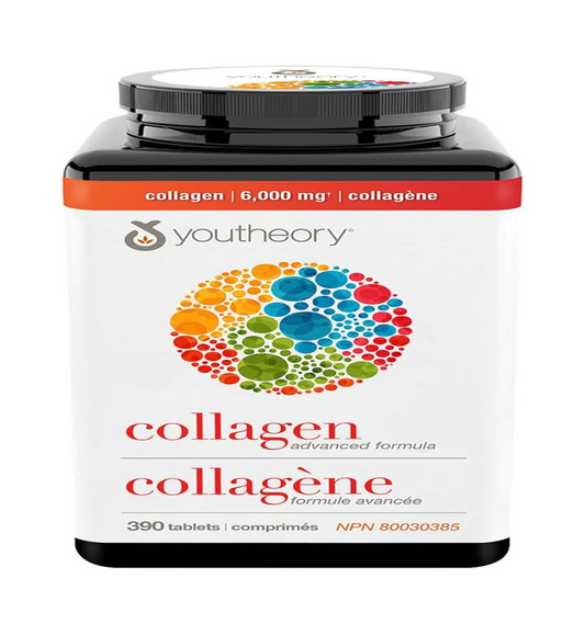 tm Collagen Advanced Formula Collagen Type 1, 2 & 3 with 18 Amino Acids 390 Tablets by